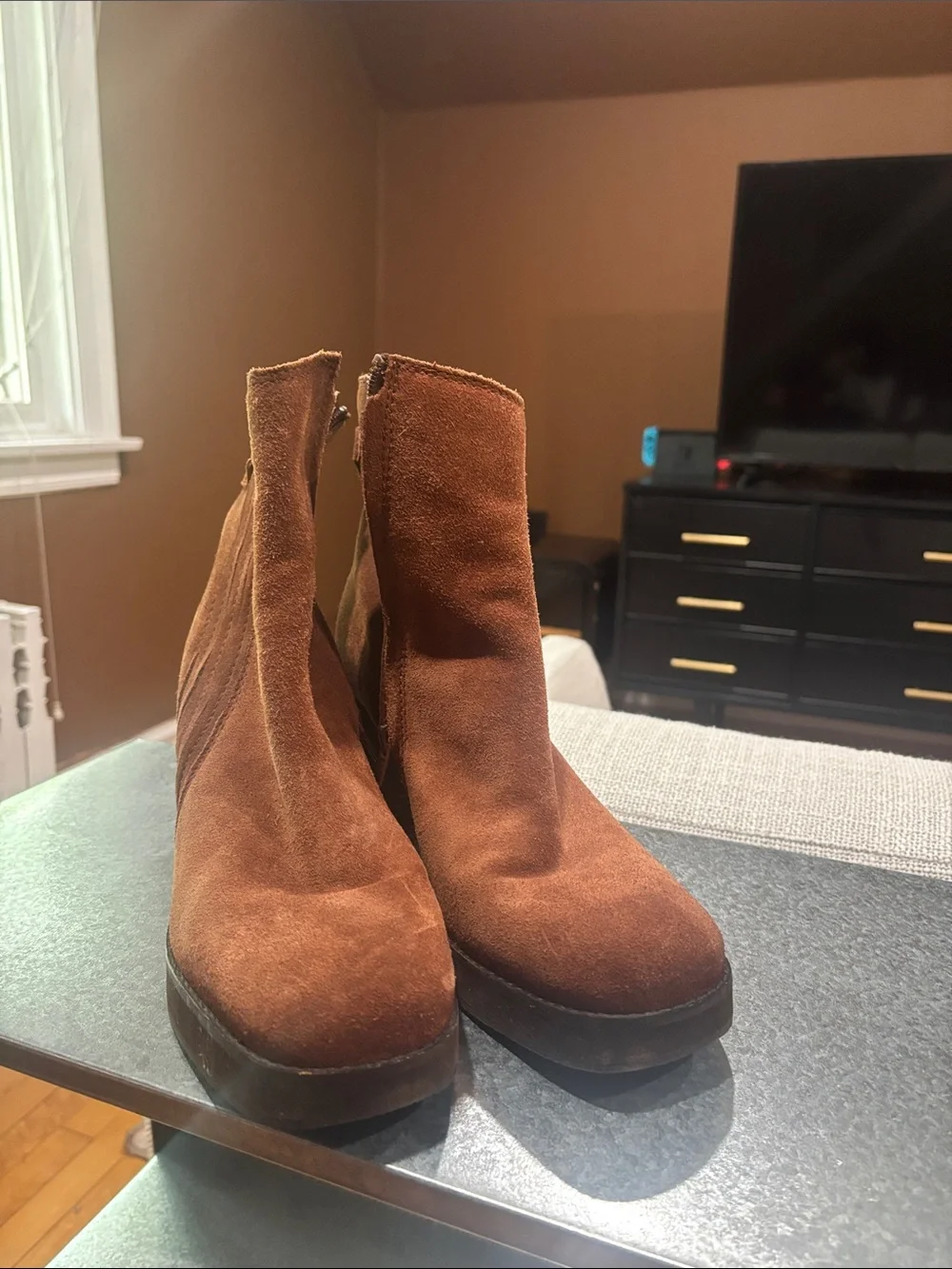 Zodiac suede ankle